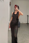 Walter Van BeirendonCK Nets Dress AW22-23 8042